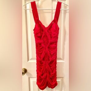 Bebe Red Dress